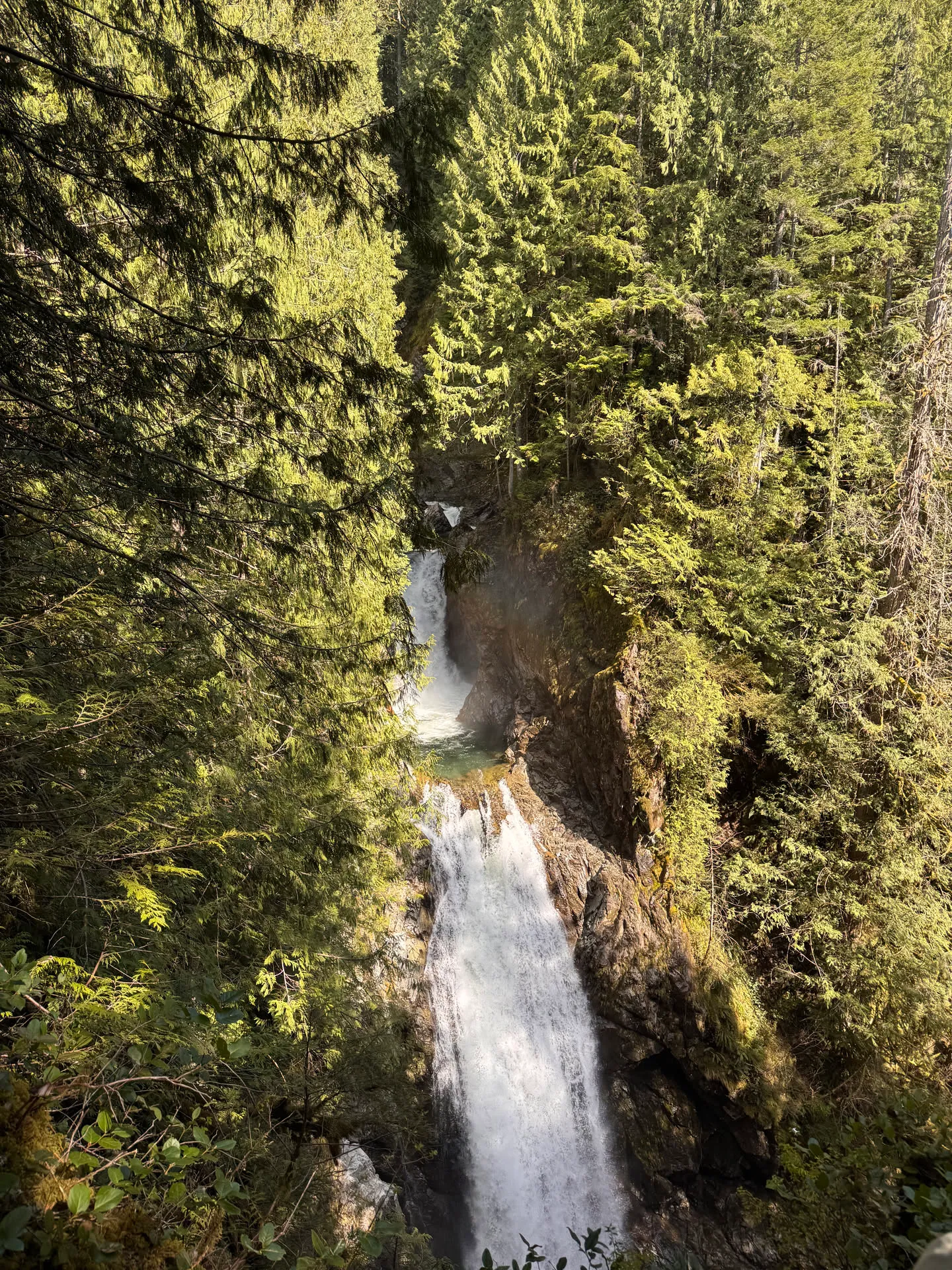 Either Lower or Middle Falls, I forget